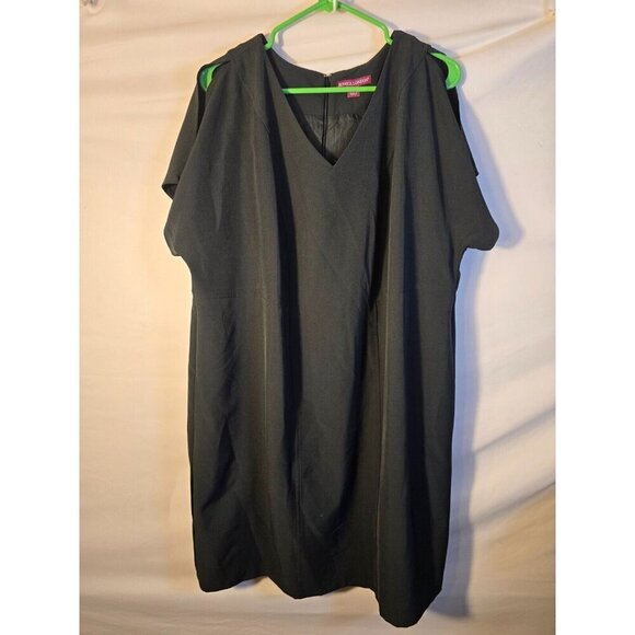 Jessica London Black Classic Office Career Dress Womens Plus Size 24 3X - Picture 1 of 3